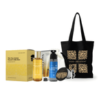 Vase Creation The Tea Aroma Travel Gift Box - Perak Heritage Tea Edition featuring shower oil, cooling spray and serum lotion with heritage tote bag