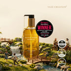 Vase Creation Midnight Shikoku Shower Oil, PENTAVITIN® infused Malaysian award-winning cleansing oil for face and body care