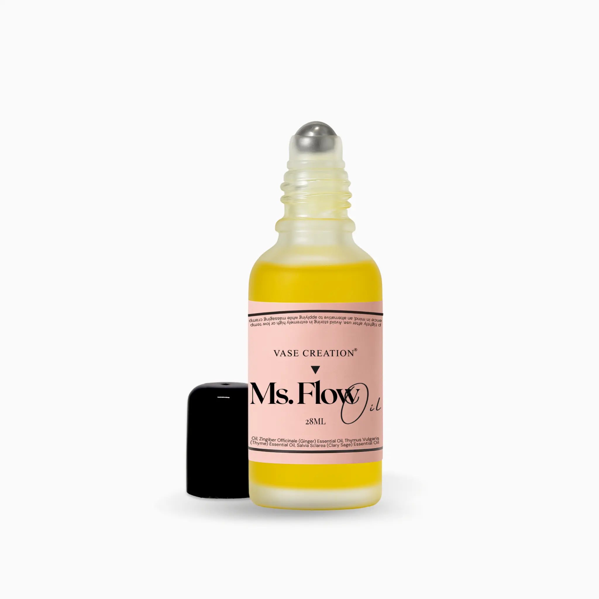Vase Creation Ms Flow Menstrual Massage Oil 28ml - Front look