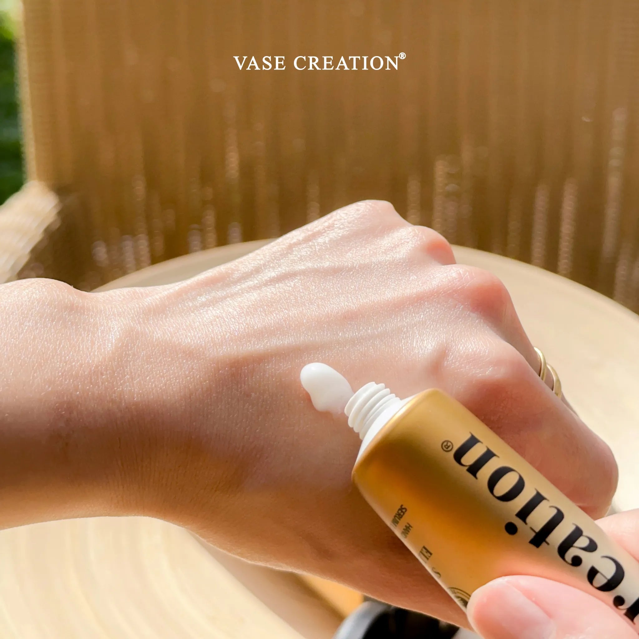 Vase Creation Skin Elixir Serum Lotion Dermatologically tested moisturizer - gel-cream texture 