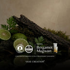 Vase Creation Skin Elixir Serum Lotion - Aroma Profile in Tea collection with bergamot and mugwort scent