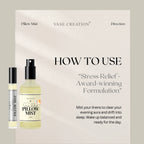 Vase Creation Award-winning Stress Relief Pillow Mist - How to Use