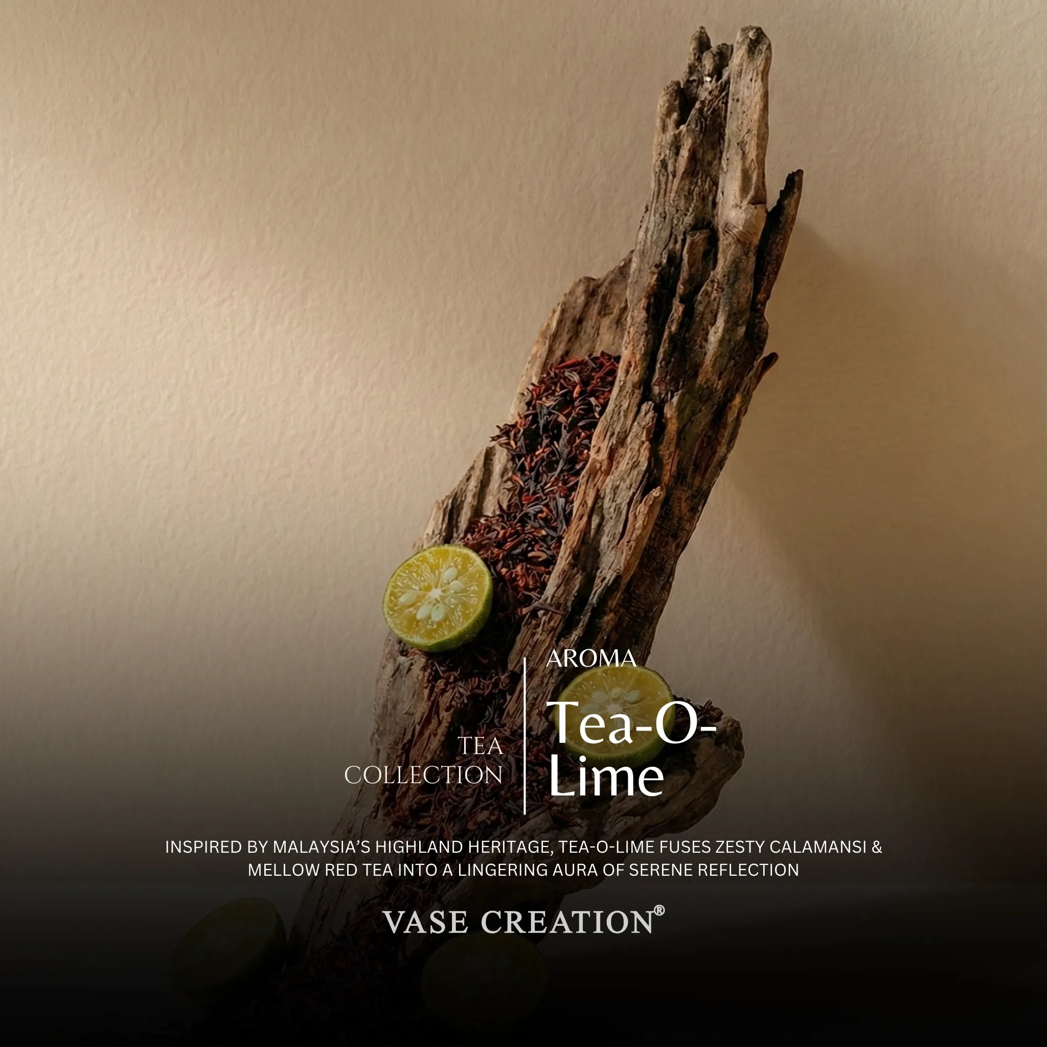 Vase Creation Tea-O-Lime Cooling Mist - Aroma Profile in Tea Collection