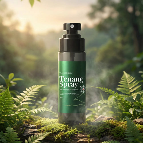 Vase Creation Deet-Free Bug-Repellent Cooling Tenang Spray for body for daily tropical outdoor use